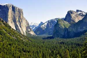 yosemite national park from mammoth
